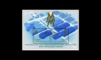 DDR 3267-8BL99 ** Leipzigin kevätmessut (1989)
