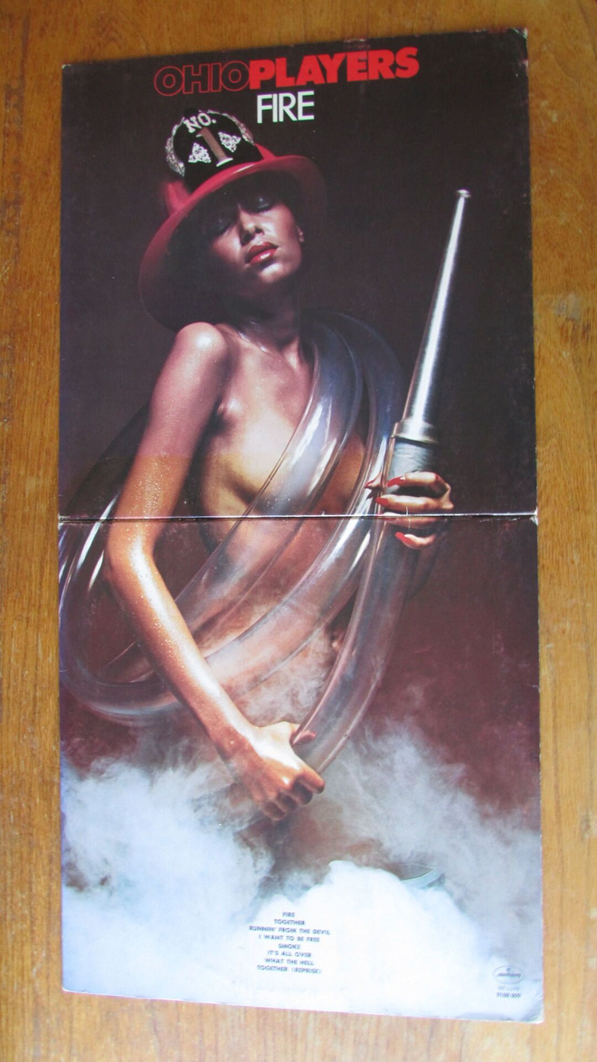 Ohio Players : FIRE (lp, gatefold, jenkkipainos, sexy nuda)