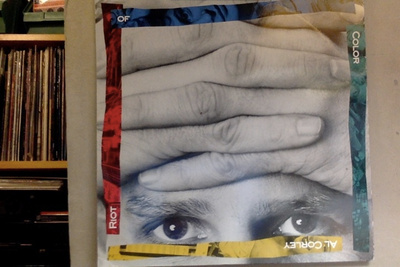 AL  CORLEY  ::  RIOT  OF  COLOR  ::  VINYYLI  LP    1986  !!