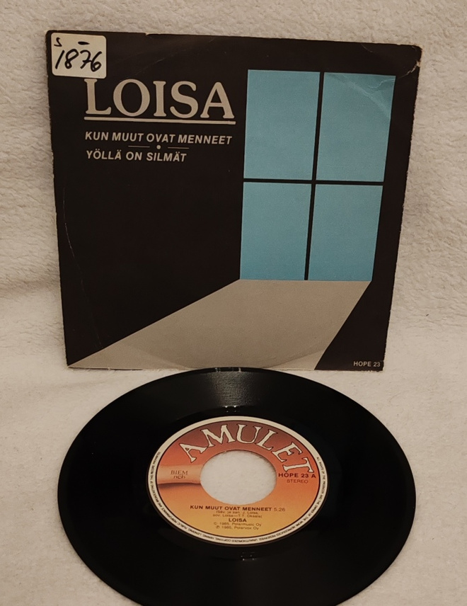 Loisa Kun Muut Ovat Menneet 7"Single