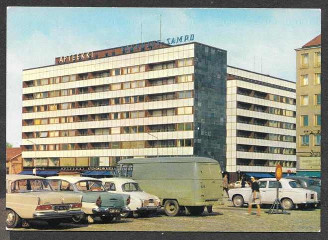 Pori - näkymä Yrjönkadulta