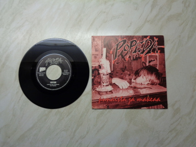 POPEDA - PUNAISTA JA MAKEAA - 7" single