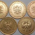 Puola. 5 zloty 1976, 1977, 1982, 1984, 1987. - pikkukuva 1