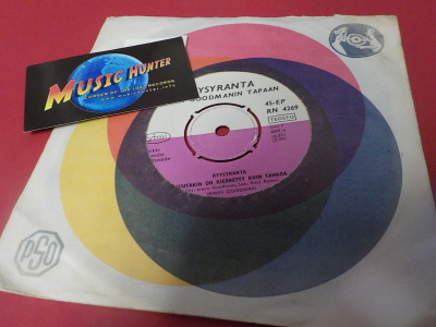 IRWIN GOODMAN - RYYSYRANTA VG+ 7'' SINGLE