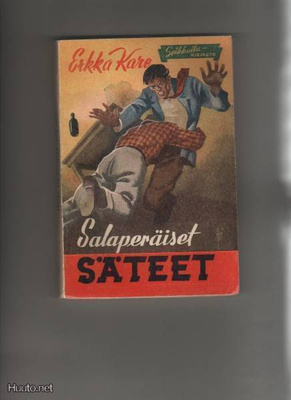 Kare, Erkka: Salaperäiset säteet, Mantere 1945, nid., K3 ++