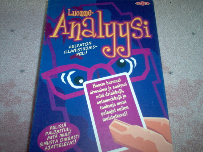 Luonneanalyysi - lautapeli, hyväkuntoinen