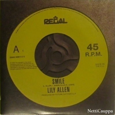 Lily Allen • Smile PROMO CD-Single