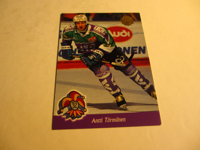 leaf jääkiekkokortti jokerit -94 antti törmänen