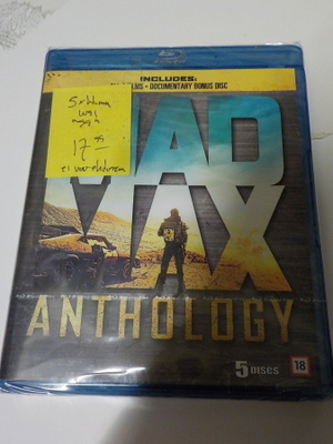 MAD MAX - ANTHOLOGY 5 x BLU-RAY BOKSI