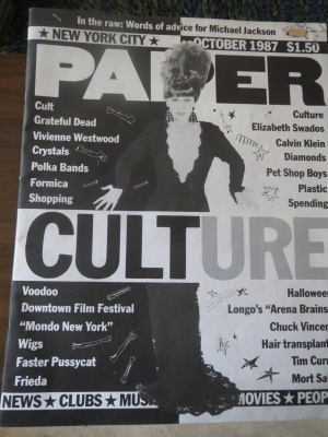New York City Paper October 1987