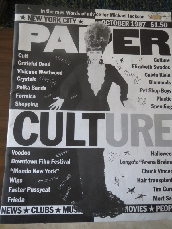 New York City Paper October 1987