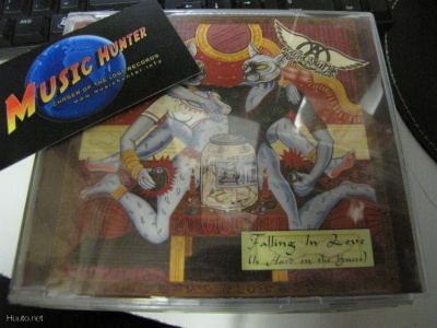 AEROSMITH- FALLING IN LOVE (IS HARD ON THE KNEES) CD SINGLE