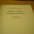 Haruki Murakami: Rajasta etelään, auringosta länteen - pikkukuva 2