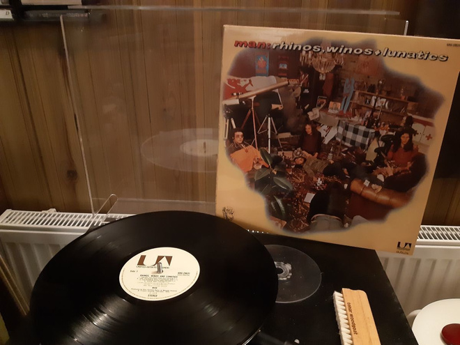 Man: Rhinos, Winos & Lunatics UK LP VG+