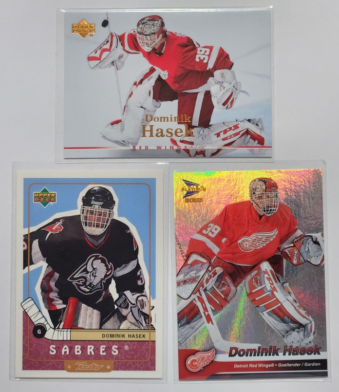 Dominik Hasek Jääkiekkokortit 3in1