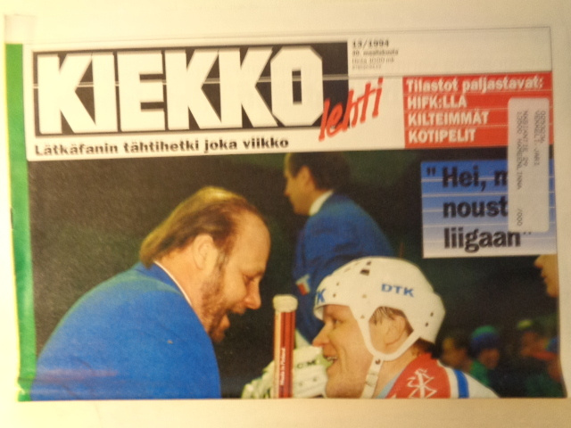 Kiekkolehti Nro 13/1994 (26.1)