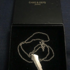 Chao & Eero hopeinen kaulakoru - pikkukuva 2