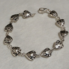 Silver Plated Kanadalainen sydän rannekoru - pikkukuva 1