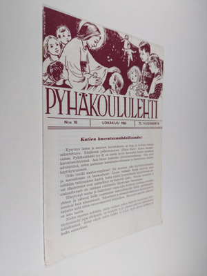 T. J. Vauramo : Pyhäkoululehti 10/1960