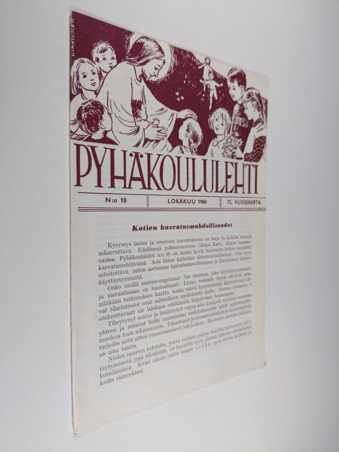 T. J. Vauramo : Pyhäkoululehti 10/1960