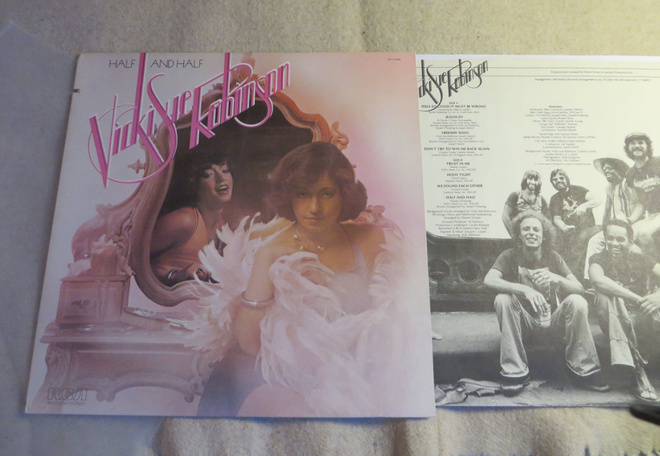VICKI SUE ROBINSON: Half and Half LP (1978 USA)