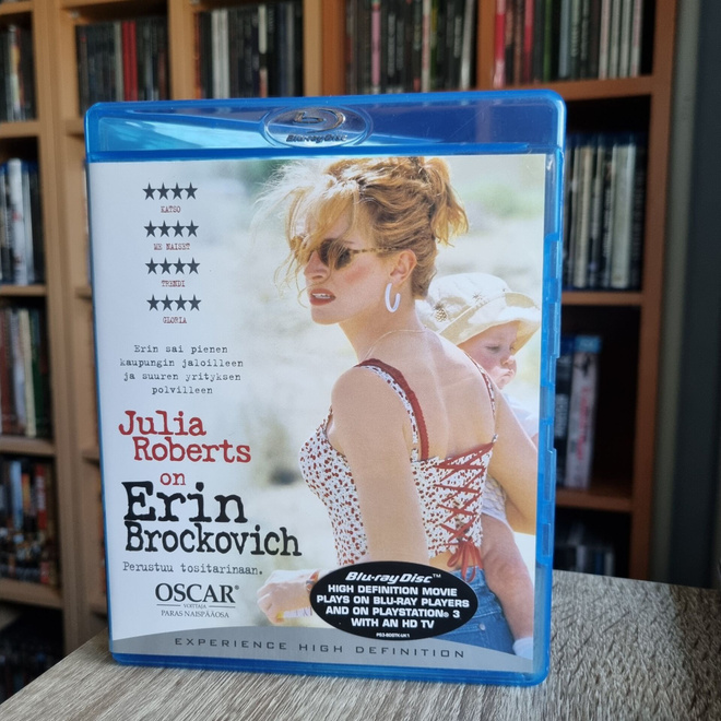 Erin Brockovich (Julia Roberts, 2000) suomibluray