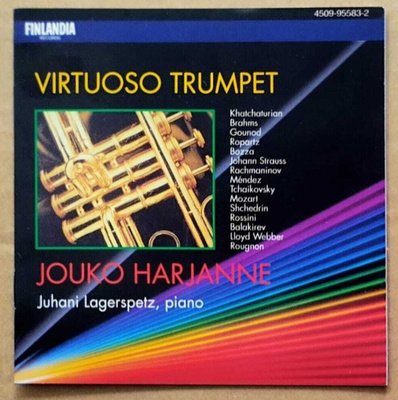 JOUKO HARJANNE: Virtuoso Trumpet – Fazer Finlandia CD 1994