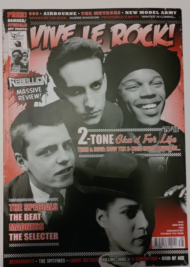 Vive Le Rock lehti #38 - 2 tone (the Specials,the Beat...)