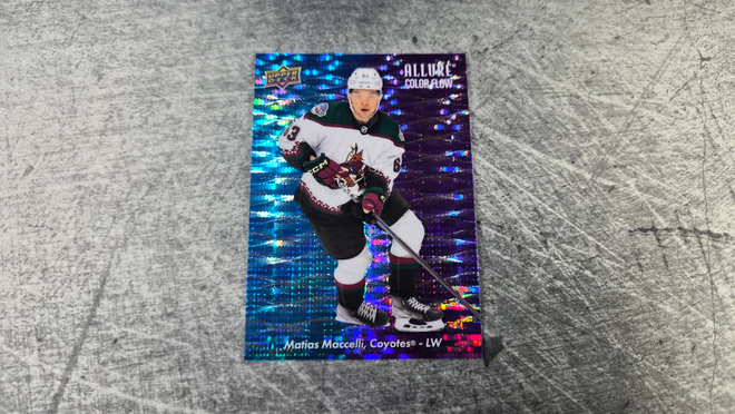 Matias Maccelli 2023-24 Allure Blue-Purple Spectrum /25