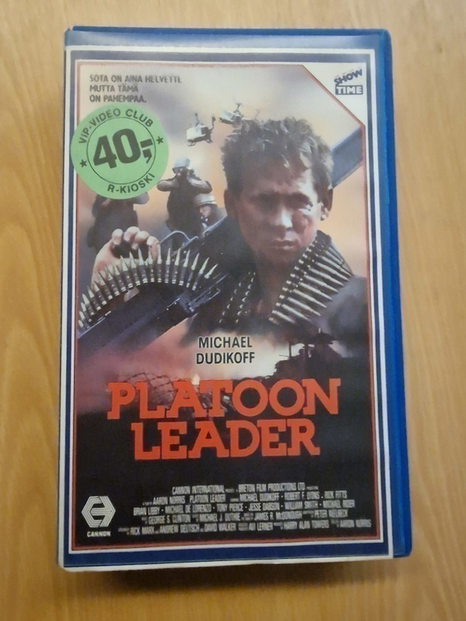 Platoon Leader (1988) (Michael Dudikoff) VHS