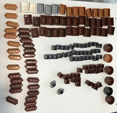 Lego arkut, laatikot, ym.