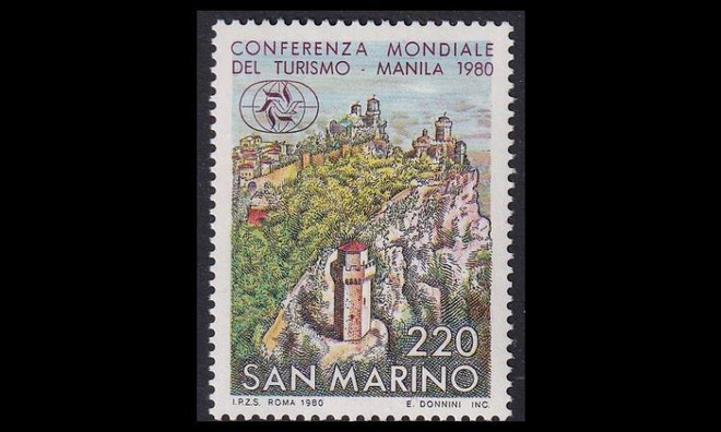 San Marino 1220 ** Turismikonferenssi Manila (1980)