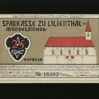 Saksa Notgeld 25 Pfennig, Lilienthal 1.10.1920 - pikkukuva 2