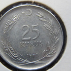 25 kurus 1970 Turkki-Turkey - pikkukuva 1