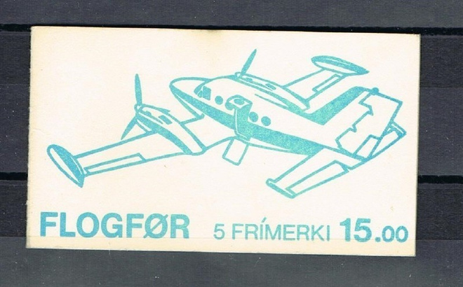 Färsaaret 1985 - Lentokoneita vihko  ++
