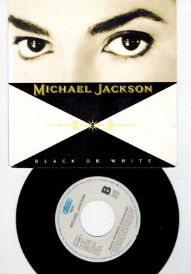 Michael Jackson - single 7" Black or White