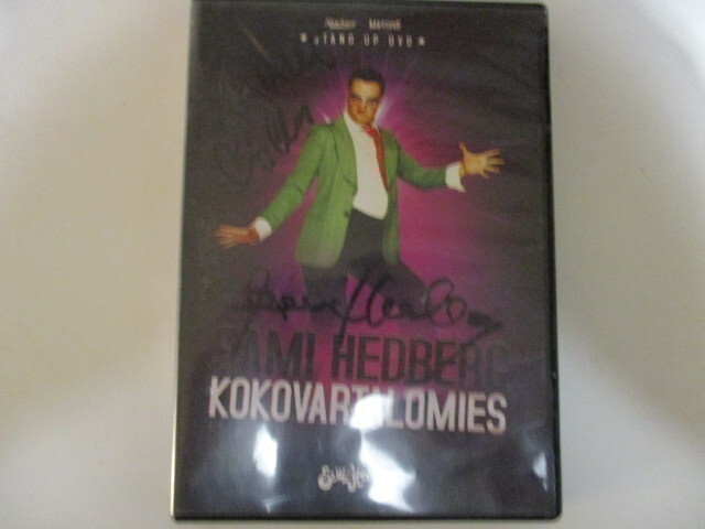DVD SAMI HEDBERG KOKOVARTALOMIES NIMMARILLA