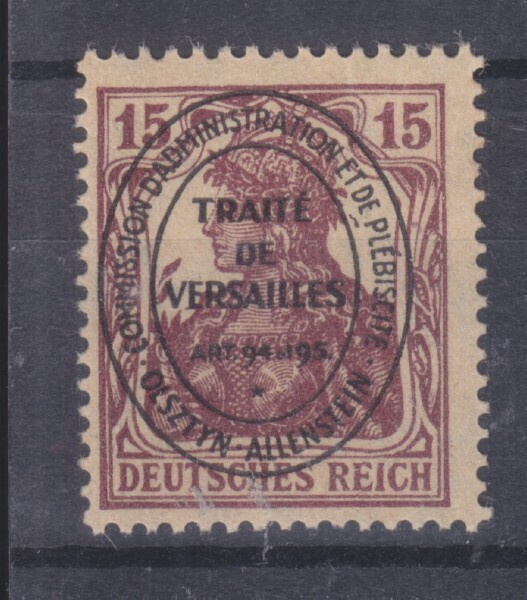 Saksab reich Allenstein Mi 19 postituoreena Mi 60€