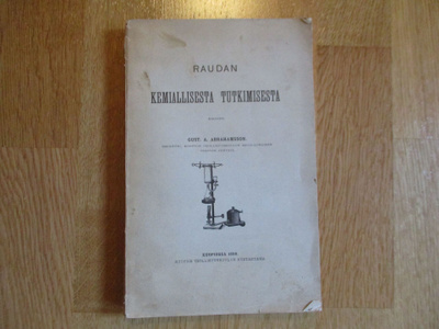 RAUDAN KEMIALLISESTA TUTKIMISESTA * KUOPIO 1898 "Mielenkiint