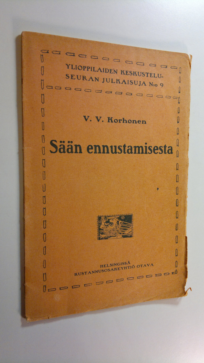 V. V. Korhonen : Sään ennustamisesta