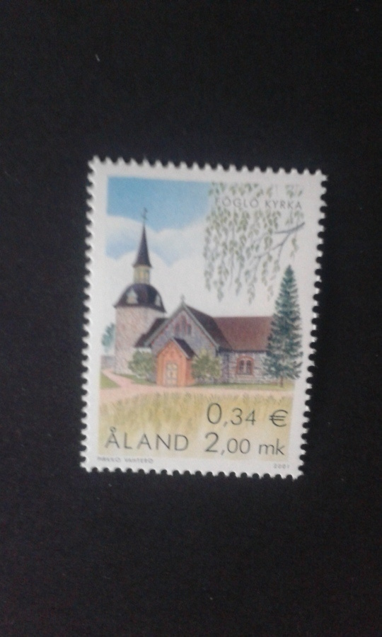 åland 2001 föglön kirkko**