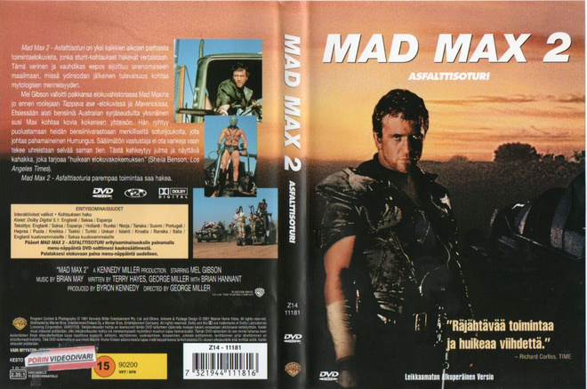 Mad Max 2-Asfalttisoturi	(3 389)	K	-FI-	DVD	suomik.		mel gib