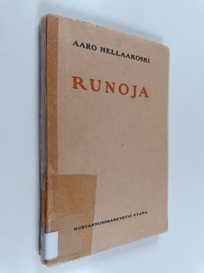 Aaro Hellaakoski : Runoja