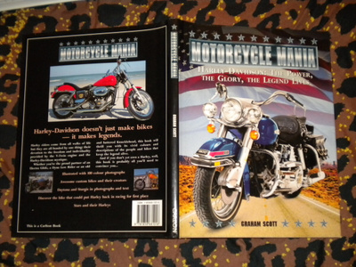 kirja - motorcycle mania , Harley Davidson