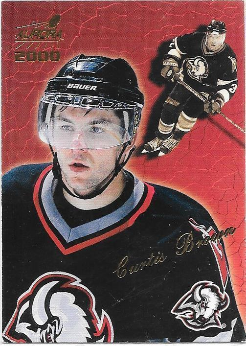 1999-00 Aurora #15 Curtis Brown Buffalo Sabres