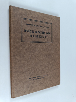 Jonatan Reuter : Mekaniikan alkeet