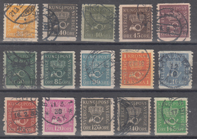 RUOTSI 1921-1936 Postitorvi