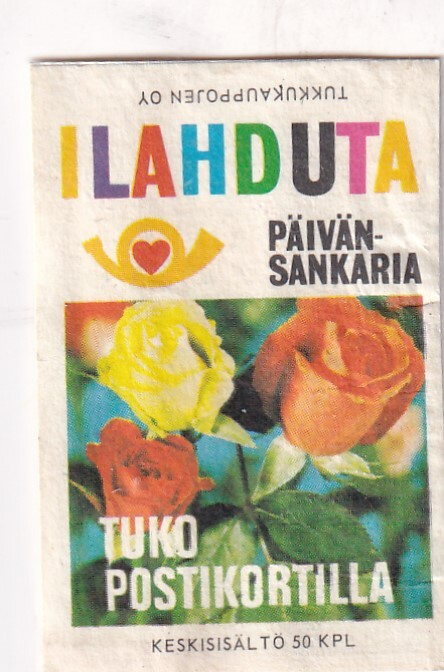 Ilahduta päivän sankaria TUKO postikortilla , s74