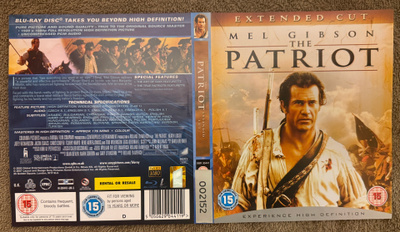 THE PATRIOT (BD) Mel Gibson EXTENDED CUT