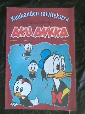 Aku Ankka Kuukauden Sarjisekstra 57 Tammikuu 2004